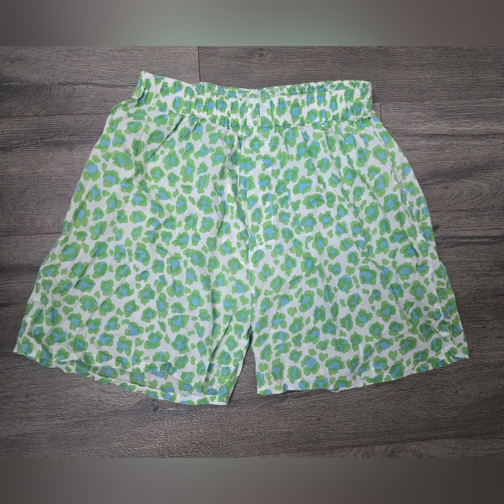 Boo Gemes Womens Boxers 100% Cotton Animal Print Lightweight Loungewear Medium